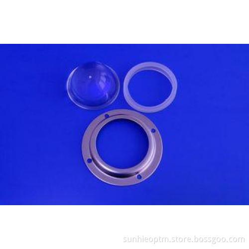 50mm Glass Reflect lens , Led Street Light Retrofit Kits Fo